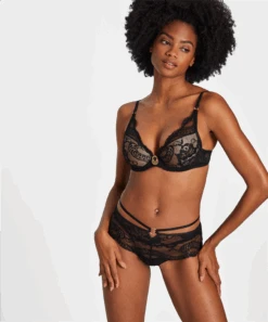 Aubade Ren81 – Precious Tale – Noir Mystique -Sous Vêtement Magasin polaris 159105027