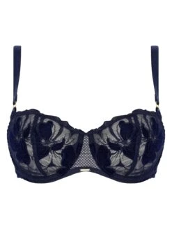 Chantelle C12q50 – Fleurs Signature – Bleu Outremer Velours -Sous Vêtement Magasin polaris 21463045 scaled 1