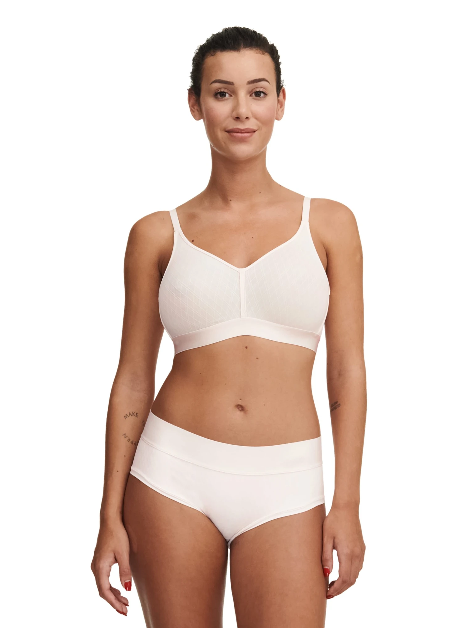 Chantelle C11n80 – Smooth Lines – Talc 4 Chantelle C11n80 – Smooth Lines – Talc – Image 2