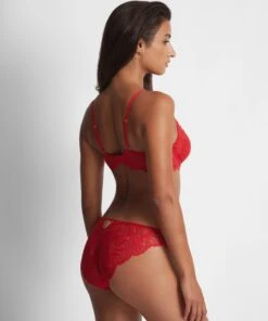 Aubade La27 – Flower Mania – Rouge Floral -Sous Vêtement Magasin polaris 5341189 scaled 1