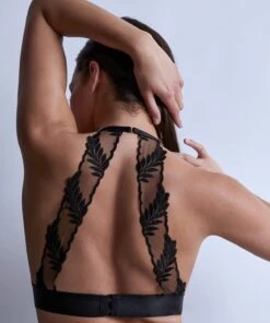 Aubade 1e03 – Queen Of Shadow – Noir Absolu -Sous Vêtement Magasin polaris 77611013