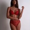 Aubade 1bn18 – Coeur à Corps – Rouge Rebelle -Sous Vêtement Magasin polaris 82624517 scaled 1