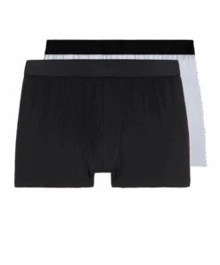 Aubade Xb51t – Boxer Duo – Noir/blanc