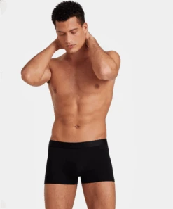 Aubade Xb51t – Boxer Duo – Noir/blanc -Sous Vêtement Magasin polaris 94208001