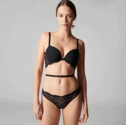 Simone Perele 12v370 – Karma – Noir -Sous Vêtement Magasin polaris 94650373